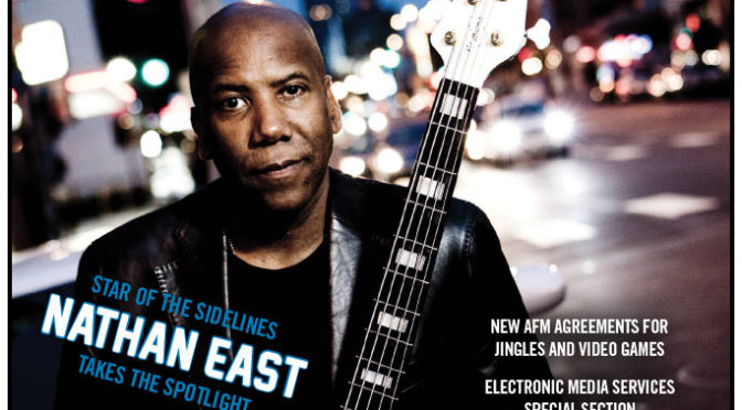 Nathan East on cover of IM