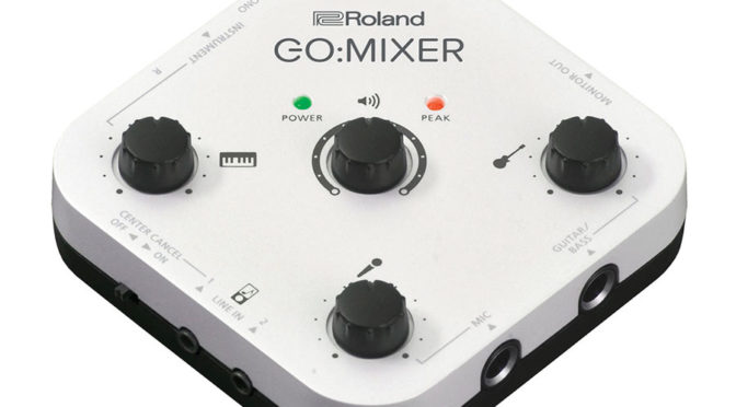 Roland Go:Mixer