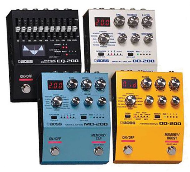 BOSS 200 Series Pedals | International Musician