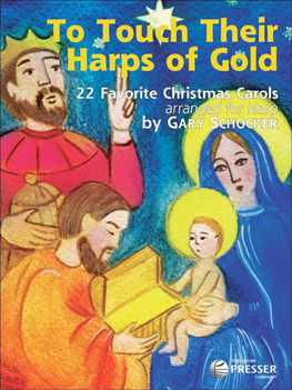 to touch their harps of gold