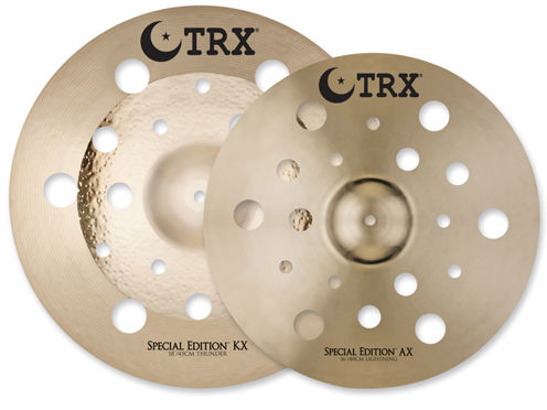 KX Thunder and AX Lightning Crash Cymbals